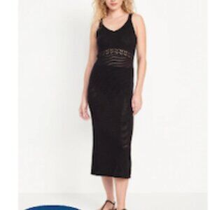 OLD NAVY Sleeveless Crochet Midi Dress